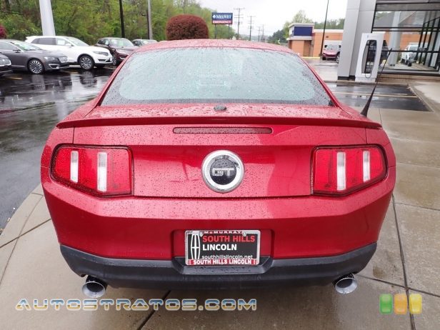2010 Ford Mustang GT Coupe 4.6 Liter SOHC 24-Valve VVT V8 5 Speed Automatic