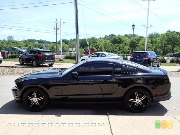 2012 Ford Mustang GT Coupe 5.0 Liter DOHC 32-Valve Ti-VCT V8 6 Speed Manual