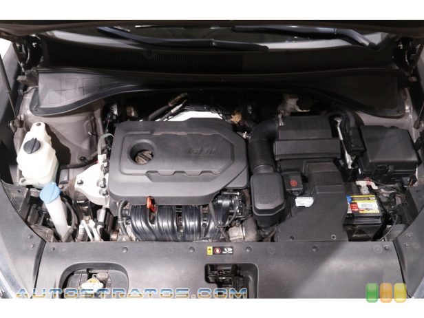 2016 Kia Sorento L 2.4 Liter GDI DOHC 16-Valve CVVT 4 Cylinder 6 Speed Sportmatic Automatic