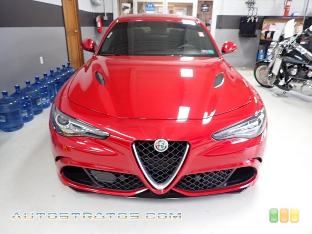 2017 Alfa Romeo Giulia Quadrifoglio 2.9 Liter Twin-Turbocharged DOHC 24-Valve VVT V6 8 Speed Automatic