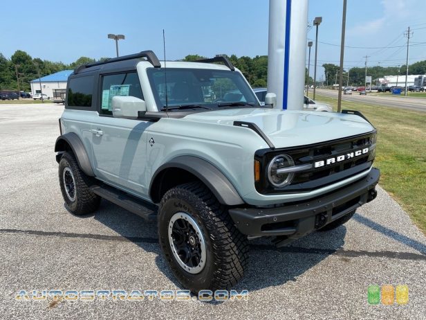 2021 Ford Bronco Big Bend 4x4 2-Door 2.7 Liter Turbocharged DOHC 24-Valve Ti-VCT EcoBoost V6 10 Speed Automatic