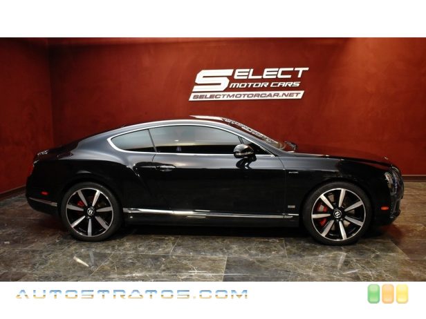 2013 Bentley Continental GT  6.0 Liter Twin-Turbocharged DOHC 48-Valve VVT W12 8 Speed ZF Automatic