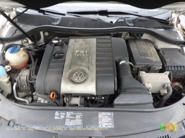 2008 Volkswagen Passat Komfort Sedan 2.0L FSI Turbocharged DOHC 16V 4 Cylinder 6 Speed Tiptronic Automatic