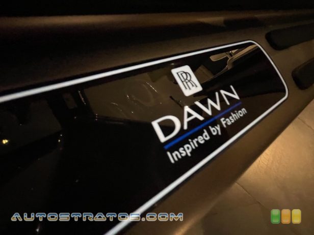 2018 Rolls-Royce Dawn  6.75 Liter DOHC 48-Valve VVT V12 8 Speed Automatic
