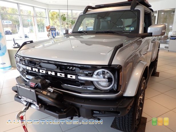 2021 Ford Bronco Outer Banks 4x4 2-Door 2.3 Liter Turbocharged DOHC 16-Valve Ti-VCT EcoBoost 4 Cylinder 10 Speed Automatic