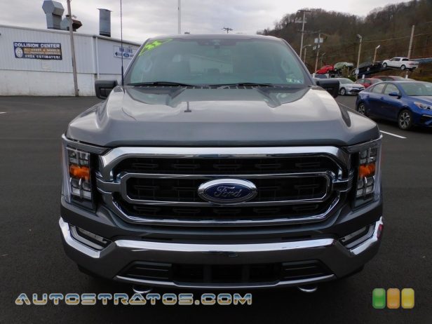2021 Ford F150 XLT SuperCrew 4x4 2.7 Liter Twin-Turbocharged DOHC 24-Valve EcoBoost V6 10 Speed Automatic