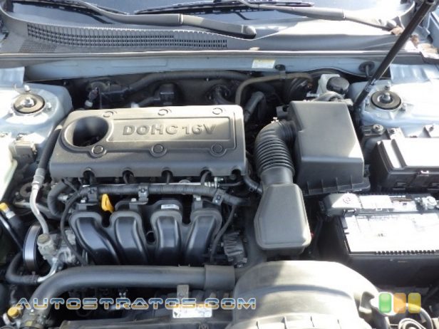 2009 Hyundai Sonata GLS 2.4 Liter DOHC 16V VVT 4 Cylinder 5 Speed Shiftronic Automatic