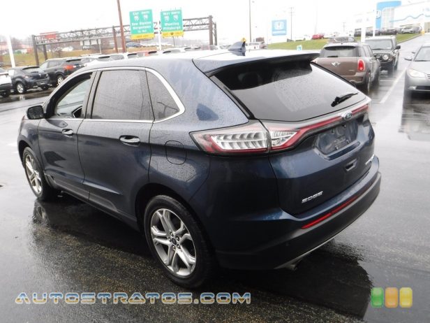 2017 Ford Edge Titanium AWD 2.0 Liter DI Turbocharged DOHC 16-Valve EcoBoost 4 Cylinder 6 Speed SelectShift Automatic
