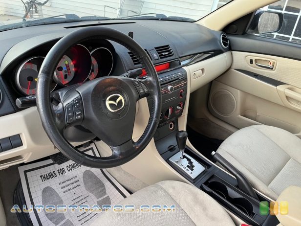 2008 Mazda MAZDA3 i Sport Sedan 2.0 Liter DOHC 16V VVT 4 Cylinder 4 Speed Sport Automatic