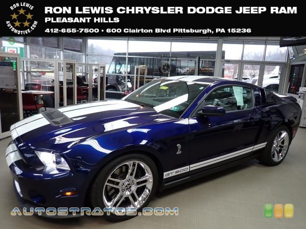 2010 Ford Mustang Shelby GT500 Coupe 5.4 Liter Supercharged DOHC 32-Valve VVT V8 6 Speed Manual