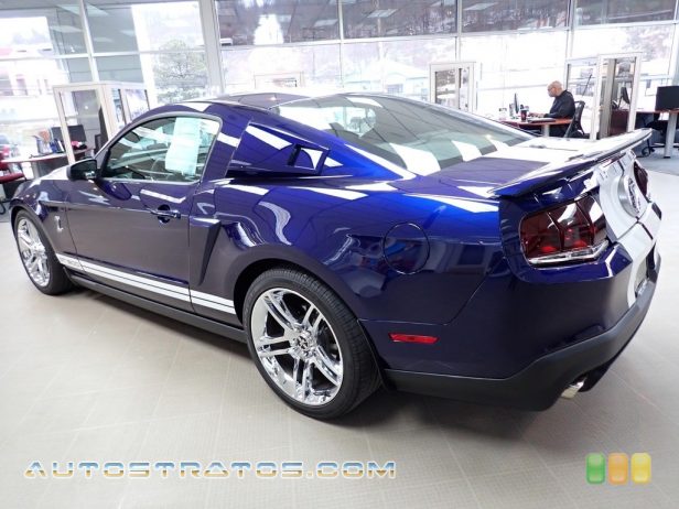 2010 Ford Mustang Shelby GT500 Coupe 5.4 Liter Supercharged DOHC 32-Valve VVT V8 6 Speed Manual
