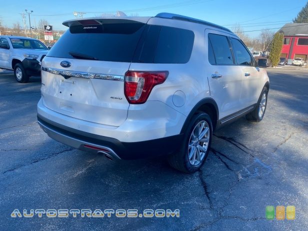 2017 Ford Explorer Limited 4WD 3.5 Liter DOHC 24-Valve TiVCT V6 6 Speed SelectShift Automatic