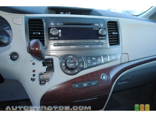 2012 Toyota Sienna XLE 3.5 Liter DOHC 24-Valve Dual VVT-i V6 6 Speed ECT-i Automatic