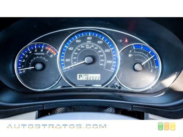 2011 Subaru Forester 2.5 X Limited 2.5 Liter DOHC 16-Valve VVT Flat 4 Cylinder 4 Speed Automatic