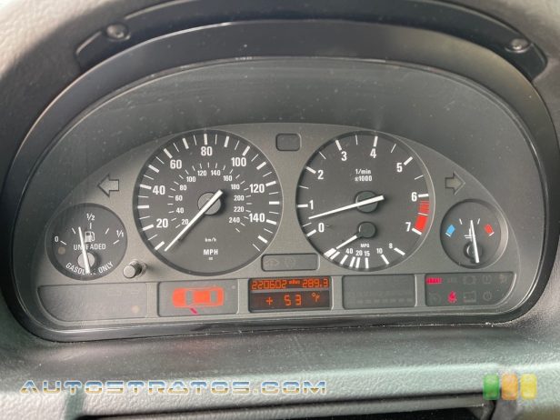 2001 BMW X5 3.0i 3.0 Liter DOHC 32V Inline 6 Cylinder 5 Speed Automatic