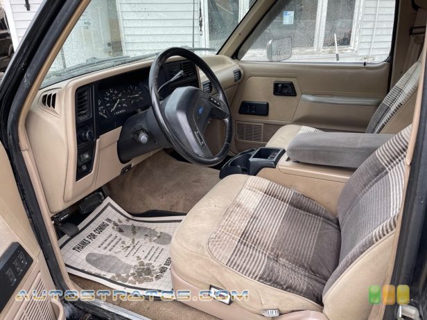 1990 Ford Bronco II Eddie Bauer 4x4 2.9 Liter OHV 12-Valve V6 4 Speed Automatic