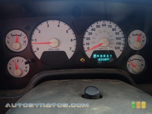 2007 Dodge Ram 2500 SLT Quad Cab 4x4 5.7 Liter HEMI OHV 16-Valve V8 5 Speed Automatic