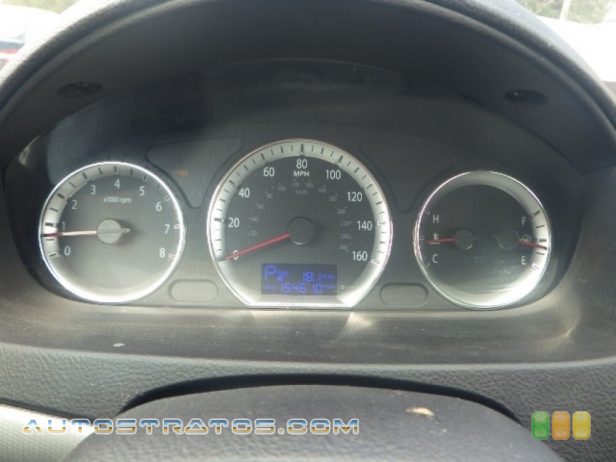 2010 Hyundai Sonata SE V6 3.3 Liter DOHC 24-Valve CVVT V6 5 Speed Automatic