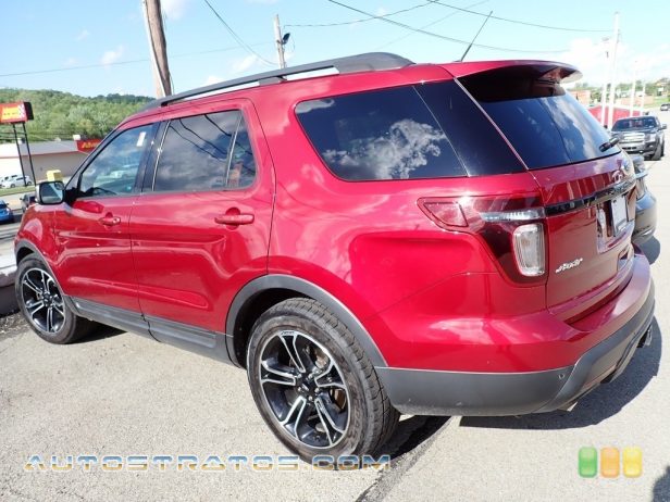 2015 Ford Explorer Sport 4WD 3.5 Liter EcoBoost DI Twin-Turbocharged DOHC 24-Valve VVT V6 6 Speed Automatic