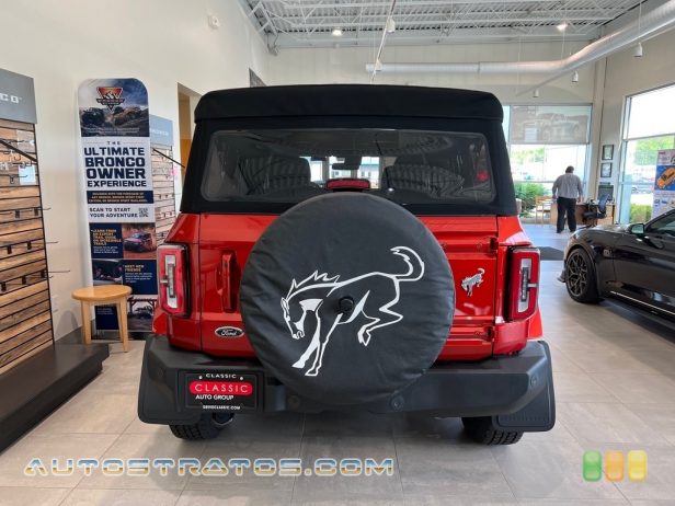 2022 Ford Bronco Outer Banks 4x4 4-Door 2.3 Liter Turbocharged DOHC 16-Valve Ti-VCT EcoBoost 4 Cylinder 10 Speed Automatic