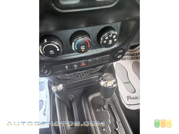 2016 Jeep Wrangler Sport 4x4 3.6 Liter DOHC 24-Valve VVT V6 5 Speed Automatic