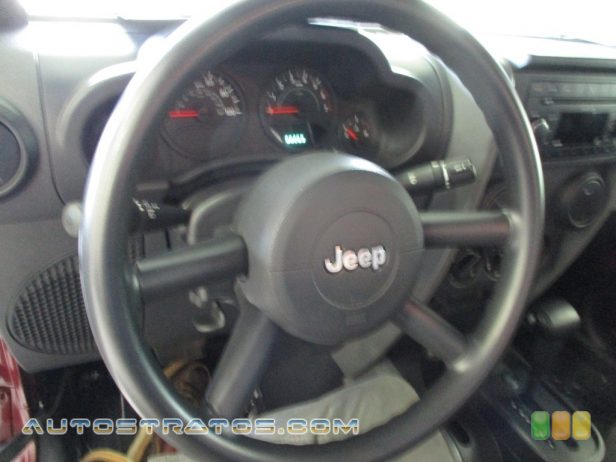 2007 Jeep Wrangler X 4x4 3.8 Liter OHV 12-Valve V6 4 Speed Automatic