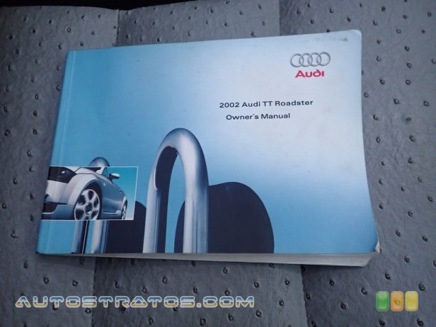 2002 Audi TT 1.8T Roadster 1.8 Liter Turbocharged DOHC 20-Valve 4 Cylinder 6 Speed Manual