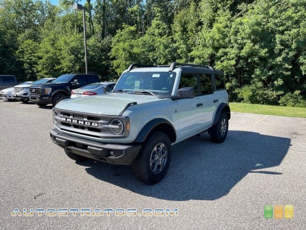 2022 Ford Bronco Big Bend 4x4 4-Door 2.3 Liter Turbocharged DOHC 16-Valve Ti-VCT EcoBoost 4 Cylinder 10 Speed Automatic