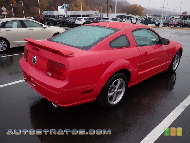 2006 Ford Mustang GT Premium 4.6 Liter SOHC 24-Valve VVT V8 5 Speed Manual