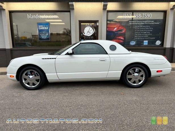 2002 Ford Thunderbird Deluxe Roadster 3.9 Liter DOHC 32-Valve V8 5 Speed Automatic