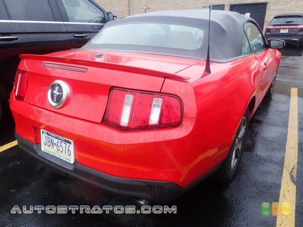 2012 Ford Mustang GT Premium Convertible 3.7 Liter DOHC 24-Valve Ti-VCT V6 6 Speed Automatic