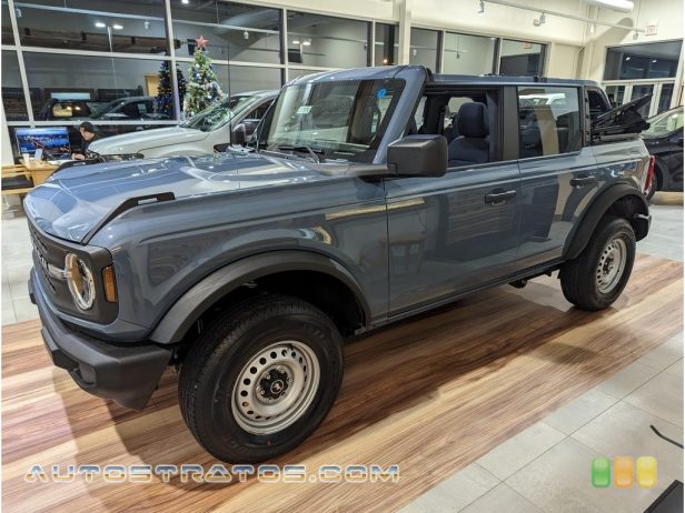 2023 Ford Bronco Base 4X4 4-Door 2.3 Liter Turbocharged DOHC 16-Valve Ti-VCT Ecoboost 4 Cylinder 10 Speed Automatic