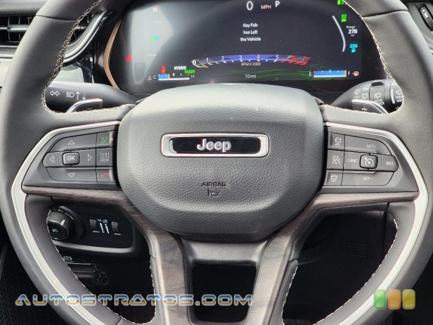 2023 Jeep Grand Cherokee 4XE 2.0 Liter Turbocharged DOHC 16-Valve VVT 4 Cylinder Gasoline/Ele 8 Speed Automatic