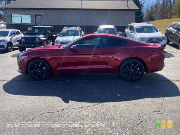 2015 Ford Mustang EcoBoost Coupe 2.3 Liter GTDI Turbocharged DOHC 16-Valve EcoBoost 4 Cylinder 6 Speed Manual