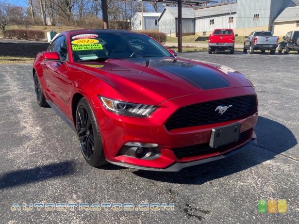 2015 Ford Mustang EcoBoost Coupe 2.3 Liter GTDI Turbocharged DOHC 16-Valve EcoBoost 4 Cylinder 6 Speed Manual
