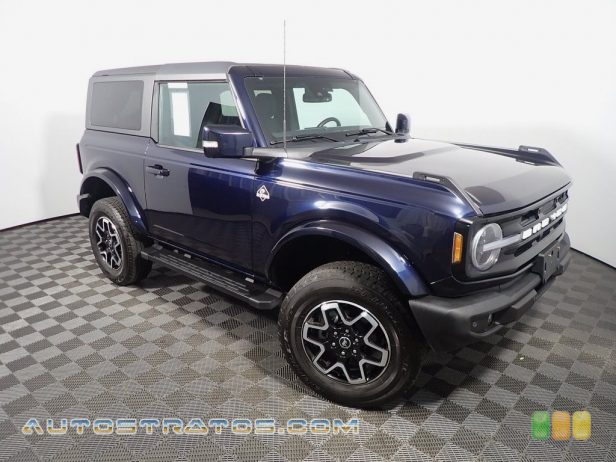 2021 Ford Bronco Outer Banks 4x4 2-Door 2.3 Liter Turbocharged DOHC 16-Valve Ti-VCT EcoBoost 4 Cylinder 10 Speed Automatic