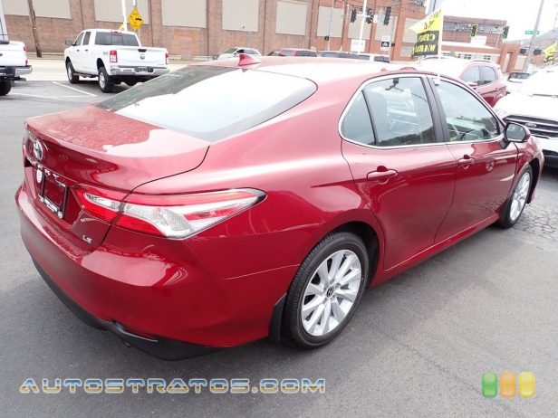 2020 Toyota Camry LE 2.5 Liter DOHC 16-Valve Dual VVT-i 4 Cylinder 8 Speed Automatic