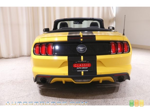 2015 Ford Mustang EcoBoost Premium Convertible 2.3 Liter GTDI Turbocharged DOHC 16-Valve EcoBoost 4 Cylinder 6 Speed Manual