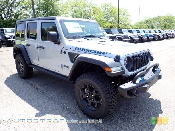 2023 Jeep Wrangler Unlimited Rubicon 4XE 20th Anniversary Hybrid 2.0 Liter Turbocharged DOHC 16-Valve VVT 4 Cylinder Gasoline/Ele 8 Speed Automatic