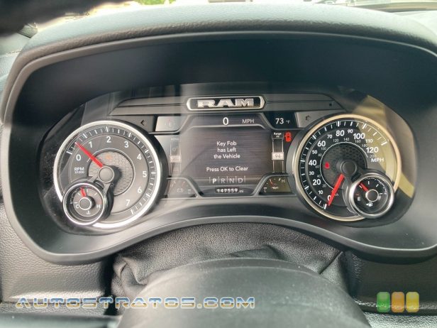 2020 Ram 1500 Big Horn Night Edition Crew Cab 4x4 5.7 Liter OHV HEMI 16-Valve VVT MDS V8 8 Speed Automatic