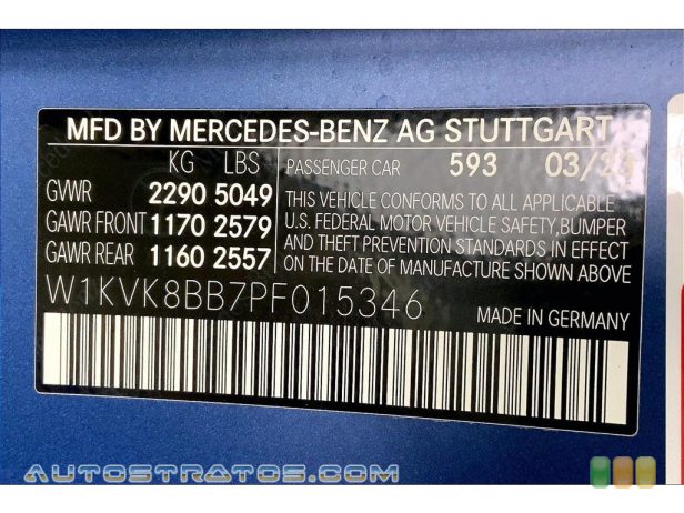 2023 Mercedes-Benz SL AMG 63 Roadster 4.0 Liter DI biturbo DOHC 32-Valve VVT V8 9 Speed Automatic