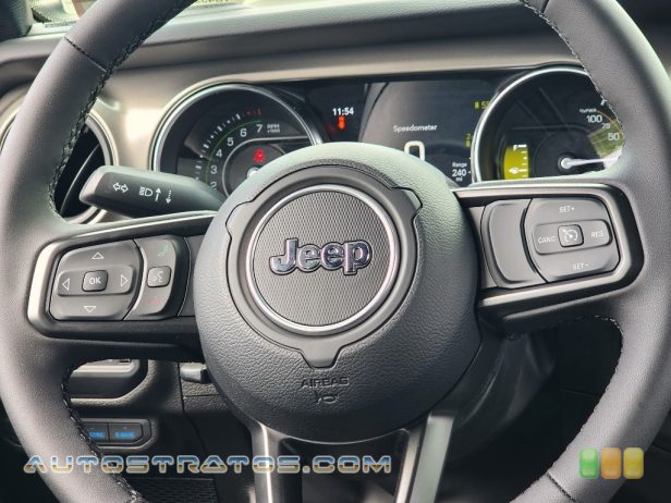 2023 Jeep Wrangler Unlimited Willys 4XE Hybrid 2.0 Liter Turbocharged DOHC 16-Valve VVT 4 Cylinder Gasoline/Ele 8 Speed Automatic