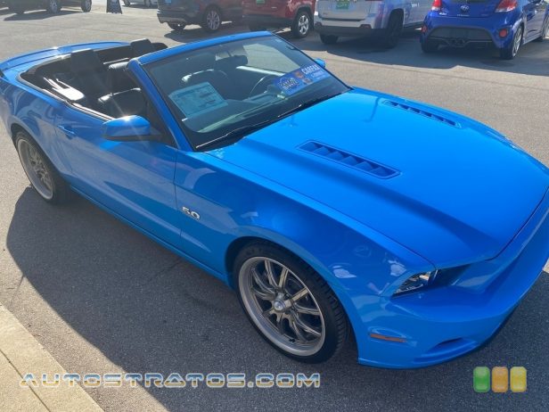 2014 Ford Mustang GT Premium Convertible 5.0 Liter DOHC 32-Valve Ti-VCT V8 6 Speed Automatic