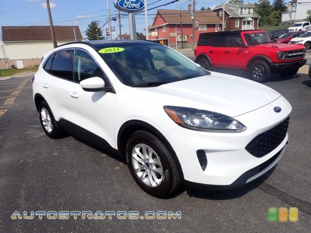 2021 Ford Escape SE 4WD 1.5 Liter Turbocharged DOHC 12-Valve Ti-VCT EcoBoost 3 Cylinder 8 Speed Automatic