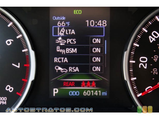 2021 Toyota RAV4 XLE AWD 2.5 Liter DOHC 16-Valve Dual VVT-i 4 Cylinder 8 Speed ECT-i Automatic