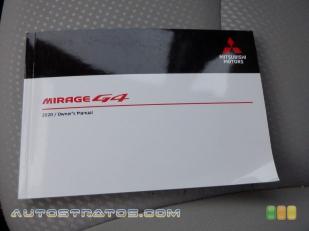 2020 Mitsubishi Mirage G4 ES 1.2 Liter DOHC 12-Valve MIVEC 3 Cylinder CVT AUtomatic