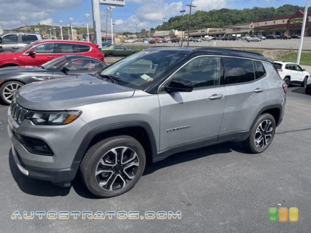 2022 Jeep Compass Limited 4x4 2.4 Liter SOHC 16-Valve VVT MultiAir 4 Cylinder 9 Speed Automatic