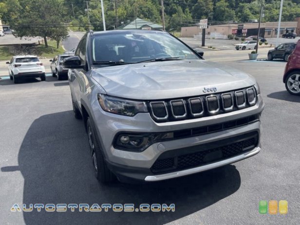 2022 Jeep Compass Limited 4x4 2.4 Liter SOHC 16-Valve VVT MultiAir 4 Cylinder 9 Speed Automatic