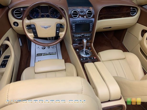 2007 Bentley Continental GTC  6.0L Twin-Turbocharged DOHC 48V VVT W12 6 Speed Automatic
