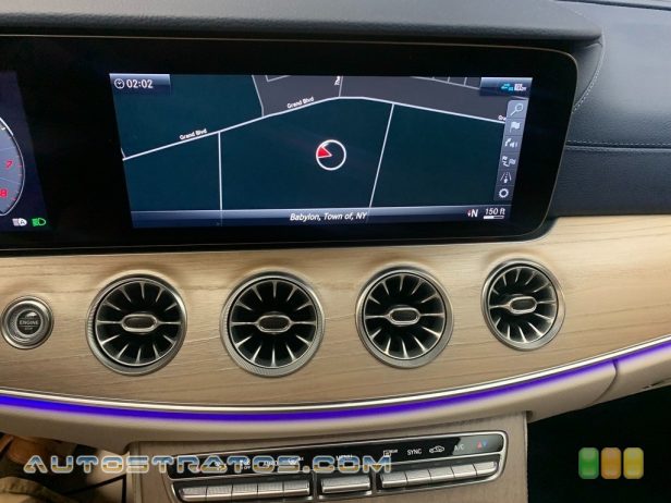 2018 Mercedes-Benz E 400 Convertible 3.0 Liter Turbocharged DOHC 24-Valve VVT V6 9 Speed Automatic